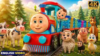 Full Train Choo Choo Song for Kids | Sim Sim Kids Nursery Rhymes News