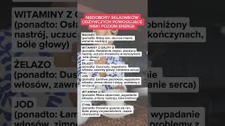 Objawy Niedoboru Witamin I Minerałów - Jak Rozpoznać?