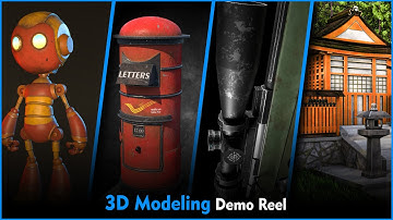 3D modeling Demoreel/Showreel 2022
