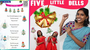 Five little bells rhymes |  second standard English rhymes | 2nd std rhymes | Priya chithi
