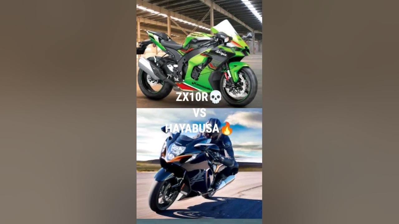 ZX10R VS HAYABUSAWHICH ONE IS BETTERTHEINFOBIKERshorts YouTube