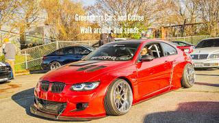 Greensboro Cars and Coffee -Walk around, and sends