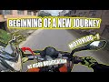 Beggining of a new journey  ns visor modification  motovlog  1