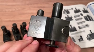 Schaublin 102 Tripan 111 Quick change tool post set