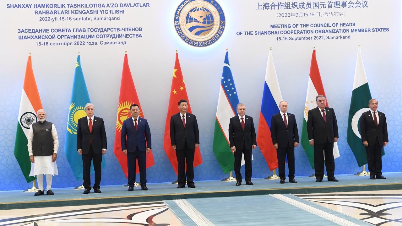 SCO Summit - 2022 Samarkand, Uzbekistan.