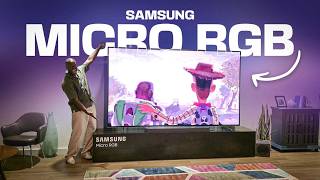 Samsung 115 Micro RGB TV: True Cinema TV!