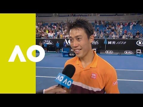 Kei Nishikori On-court Interview (4R) | Australian Open 2019