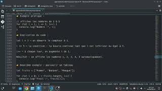 👉 JavaScript : Comprendre la boucle for (exemples simples et pratiques) PART A