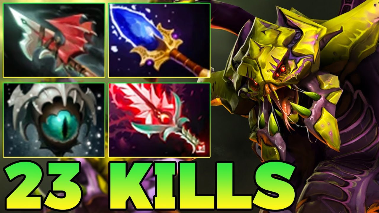 7.40 23 Kills Venomancer Dota 2 Offlane Support Carry 7.39 Pro Gameplay Build Guide Jungle