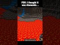 Minecraft What? 💀 #minecraft #bestgg #memes #meme #diamond #ore #lava #what