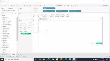 Date Functions in Tableau