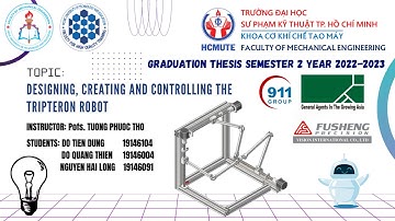 22223DT178 - THIẾT KẾ, ĐIỀU KHIỂN ROBOT SONG SONG TRIPTERON