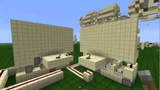 Most Compact 3x3 Hidden Piston Door *288 Blocks! [Minecraft Redstone Tutorial]