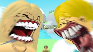 Yelling at Strangers in Total Drama Roblox
