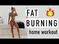 FAT BURNING HIIT WORKOUT (at home - no jumping) Vicky Justiz