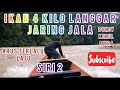 Menjala ikan besar di lokasi arus laju sungai tembeling kuala tahan#siri2