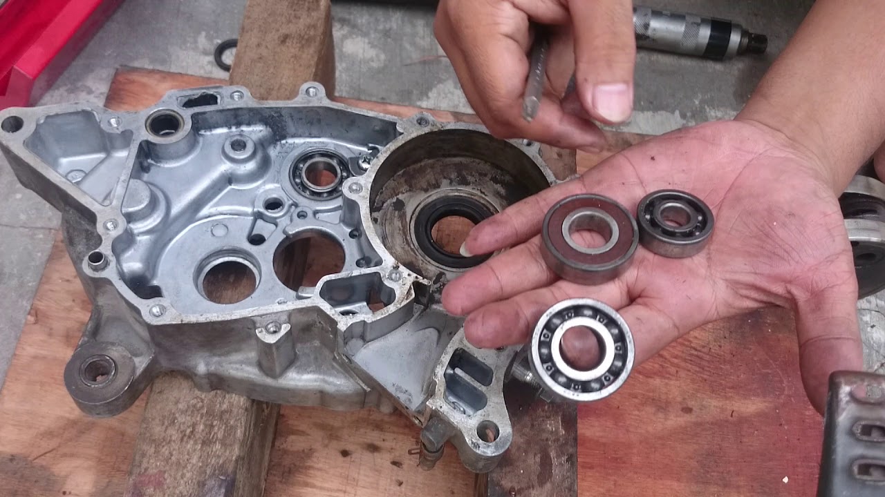 Tutorial Cara Melepas Bearing Gear Box Dan Crankshaft Modenas Dinamik