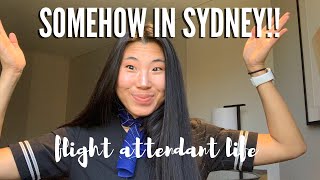 somehow in SYDNEY 😮 // international flight attendant VLOG