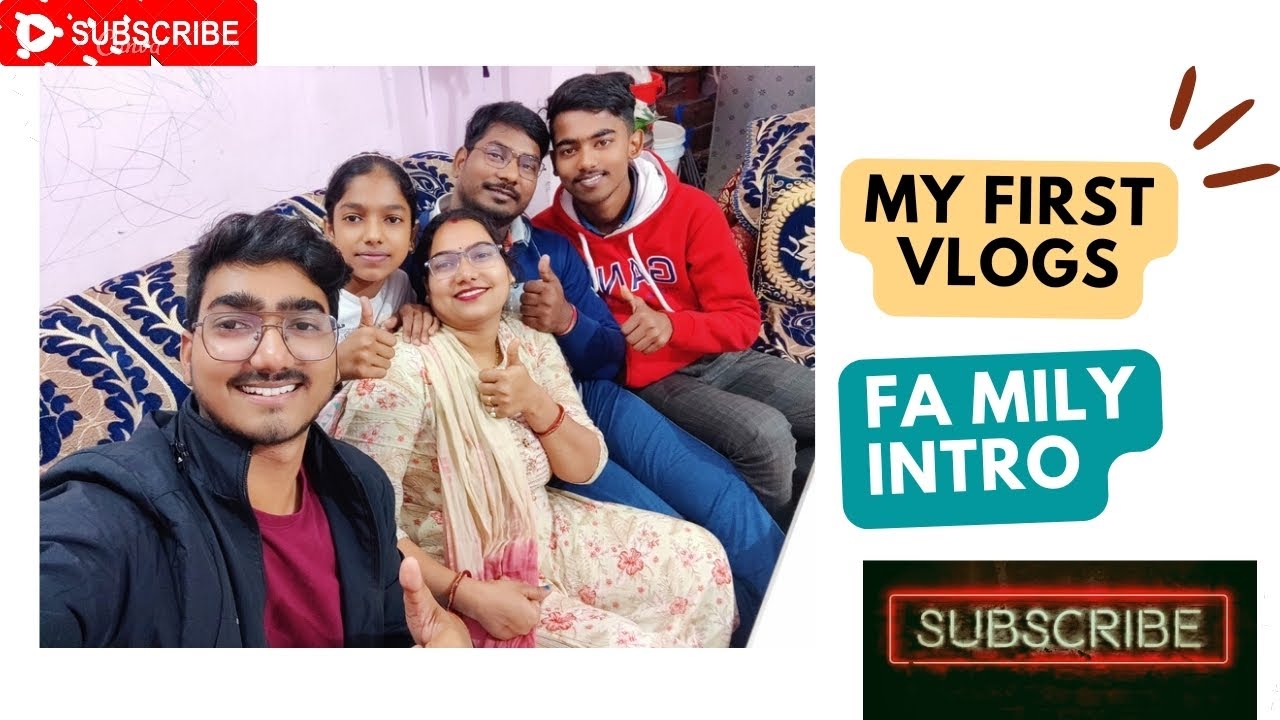 Family Intro please subscribe my youtube channel #beauty&vlogs# - YouTube