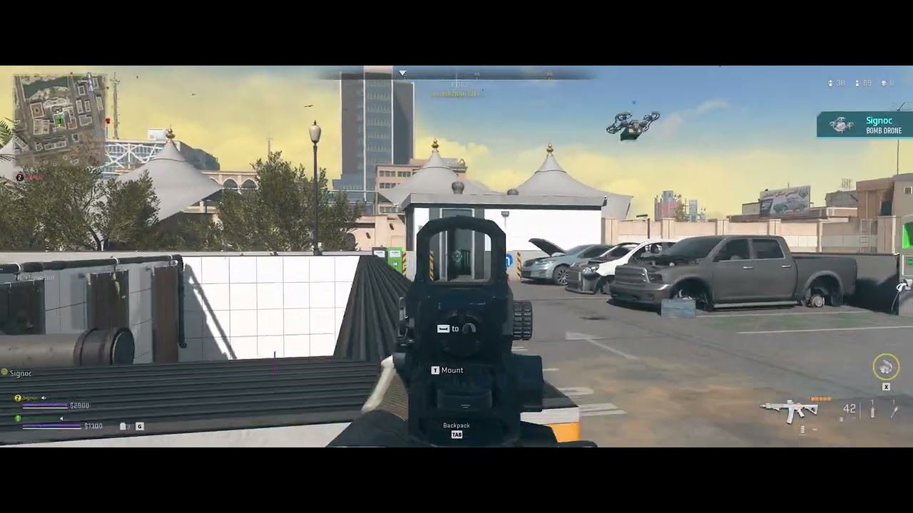MW 2 - Drone Attack Gameplay