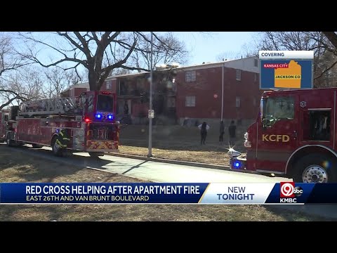 Apartment fire Saturday