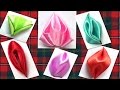 Kanzashi flower petals tutorial, how to make, Лепестки канзаши, DIY Kanzashi Tatiana Vasyliuk