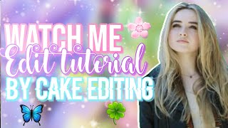 Watch me edit #5 / Complex edit /TUTORIAL🦋