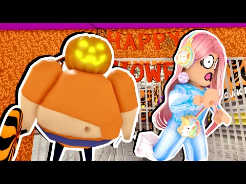 ENFERMÉE DANS LA PRISON HALLOWEEN EFFRAYANTE DE BARRY! BARRY'S PRISON RUN! ROBLOX