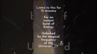 UniversalTones-Adrenal Stimulant Frequency 10Hz, 20Hz, and 2250Hz! 🎵✨