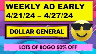 DOLLAR GENERAL WEEKLY AD EARLY 4/21/24 - 4/27/24 COMPLETE AD screenshot 5
