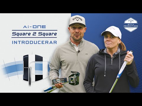 FÖRSTA SLAGET! Carolina Skager testar NYA Odyssey Square 2 Square Putter.