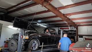 Whoops!  Snapped a Driveshaft on the dyno in this Whipple supercharged F150!!