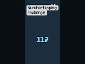number tapping how good did I do tell me in comments