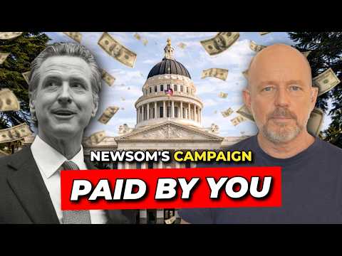 Gavin Newsom Using TAX DOLLARS to Run for President!