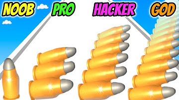 Bullet Run - NOOB vs PRO vs HACKER vs GOD