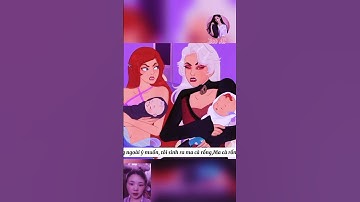 nàng tiên cá và ma cà rồng phát hiện họ chung 1 người chồng #shorts #cartoon #anime