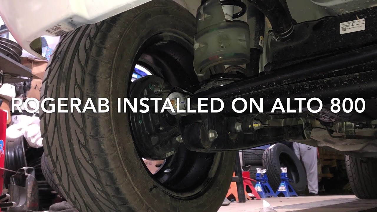 Rogerab installed on Alto 800