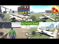 BIG AEROPLANE DRIVE OPTION IN INDIAN BIKES DRIVING 3D | HULK CHARACTER #viral #ibd3d
