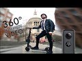 360º NINEBOT ES2 ELECTRIC SCOOTER COMMUTE 🛴LONDON (INSTA 360 ONE X)