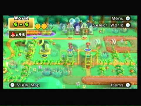 new super mario bros wii world 5