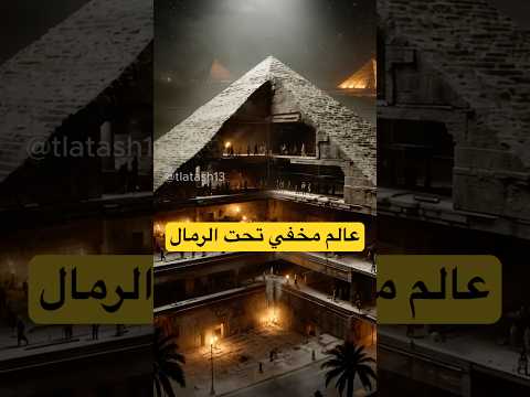 ازاي الاهرامات اتبنت