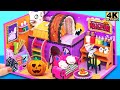 How to Make Miniature Haunted Halloween 2023 House for YOU and Mom 🎃 DIY Miniature Cardboard House