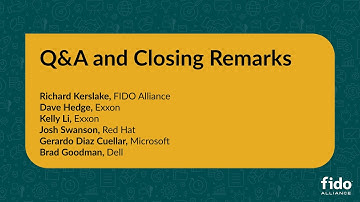 FIDO FDO Workshop 🛠️ 🗣️ Q&A