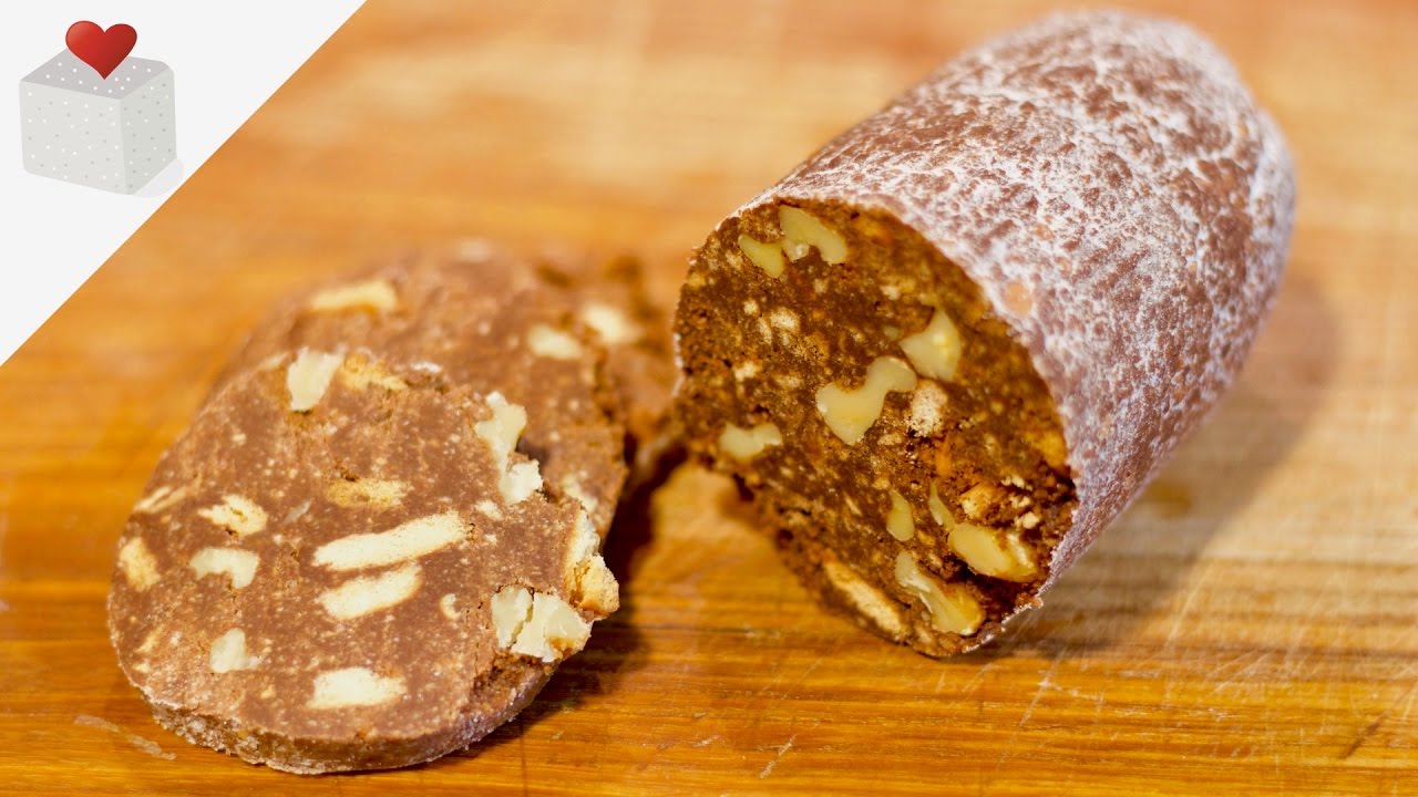 Cómo hacer un Salchichón de Chocolate | Azúcar con Amor