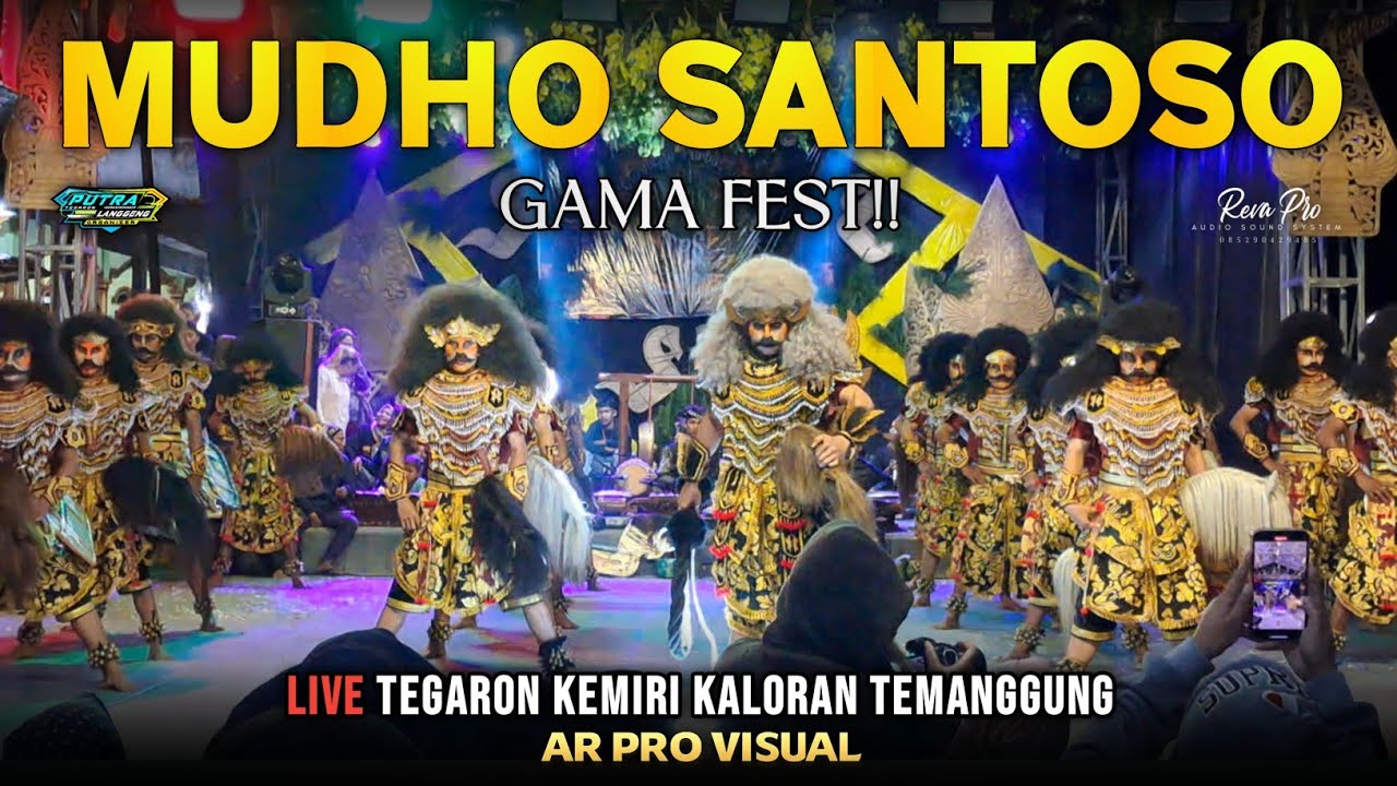 MUDHO SANTOSO BENDOSARI Live Tegaron Kemiri Kaloran Temanggung