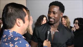 Gary Carr Carpet Interview for Prime Video's The Peripheral