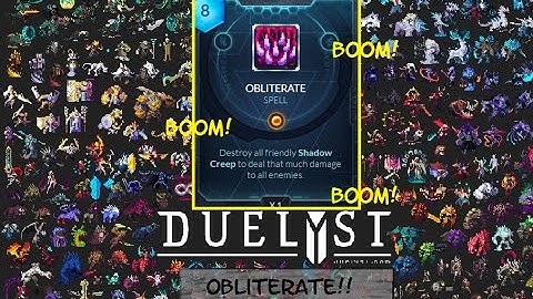 Duelyst | Obliterate | Final Fatality | Legendary | A Must Have Card!