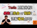 Tesla财报分析! 暴跌是机会 or 陷阱? 还有增长点吗? 支撑位更新!【美股分析】