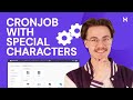 How to Set up a Cron Job with Special Characters (Hostinger hPanel)