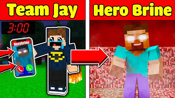 JAYGRAY THỬ THÁCH TRIỆU HỒI HERO BRINE VÀO LÚC 3:00 SÁNG CÙNG KAYYXD VÀ ZAYZENN TRONG MINECRAFT 😱😨